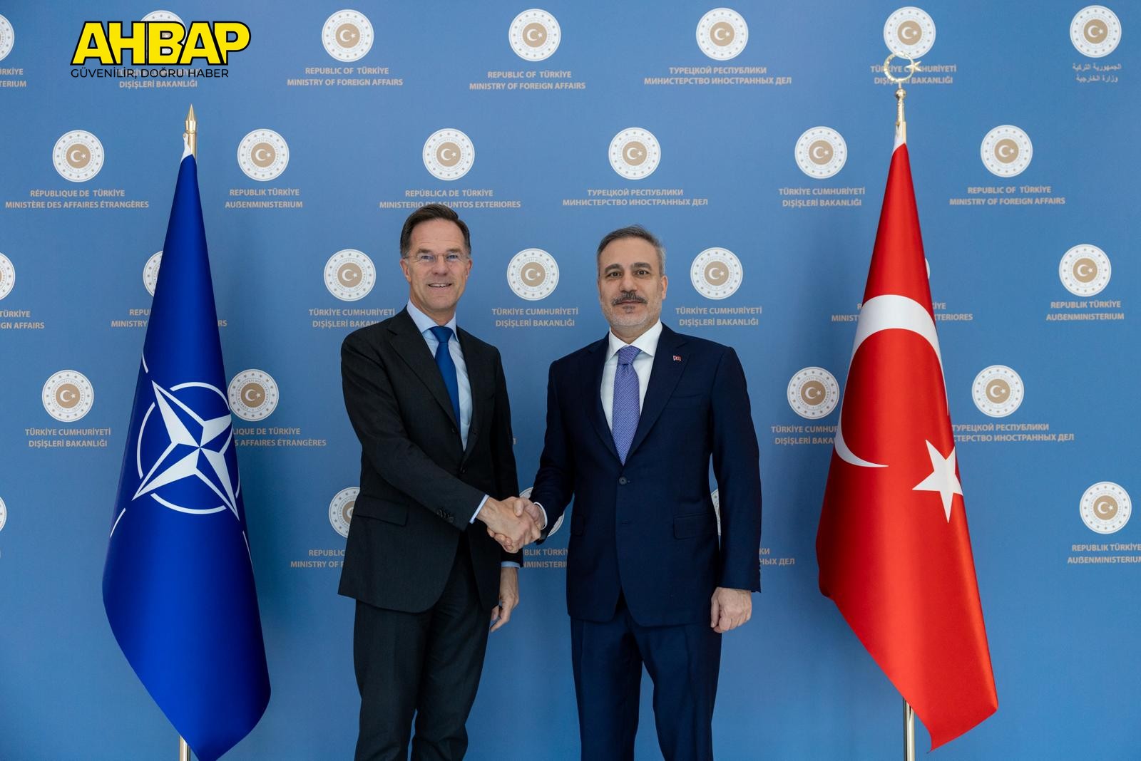 Fidan, NATO Genel Sekreteri Rutte ile Ankara’da Bir Araya Geldi - Ahbap ...
